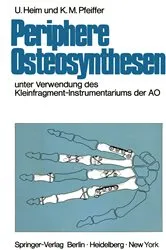 Book cover of Periphere Osteosynthesen by H.C. Meuli