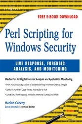 Book cover of Perl Scripting for Windows Security by Harlan Carvey