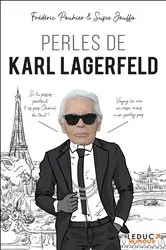 Book cover of Perles de Karl Lagerfeld by Susie Jouffa