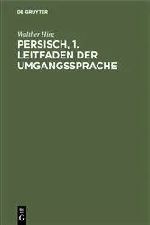 Book cover of Persisch, 1. Leitfaden der Umgangssprache (2nd ed.) by Unknown