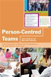 Book cover of Person-Centred Teams by Helen Sanderson