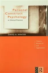 Book cover of Personal Construct Psychology in Clinical Practice by David Winter