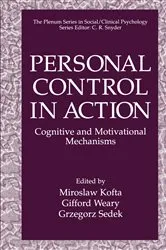 Book cover of Personal Control in Action by Miroslaw Kofta