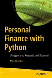 Book cover of Personal Finance with Python by Max Humber