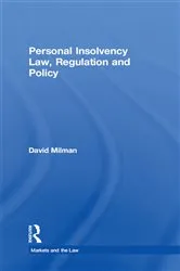 Book cover of Personal Insolvency Law, Regulation and Policy by Unknown