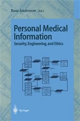 Book cover of Personal Medical Information by Ross Anderson