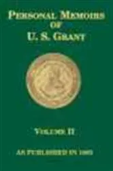 Book cover of Personal Memoirs of U.S. Grant, Volume 2 by Ulysses S. Grant