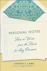 Book cover of Personal Notes by Sandra E. Lamb