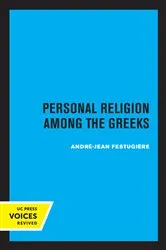 Book cover of Personal Religion Among the Greeks by Andre-Jean Festugiere