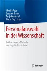 Book cover of Personalauswahl in der Wissenschaft by Claudia Peus