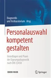 Book cover of Personalauswahl kompetent gestalten by Diagnostik- und Testkuratorium
