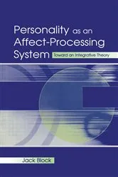 Book cover of Personality as an Affect-processing System by Jack Block