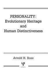 Book cover of Personality: Evolutionary Heritage and Human Distinctiveness by Arnold H. Buss