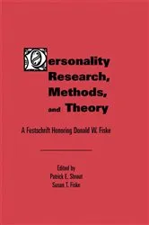 Book cover of Personality Research, Methods, and Theory by Patrick E. Shrout