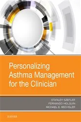 Book cover of Personalizing Asthma Management for the Clinician by Stanley J. Szefler MD