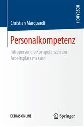 Book cover of Personalkompetenz by Christian Marquardt