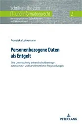 Book cover of Personenbezogene Daten als Entgelt by Unknown