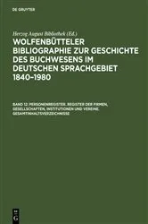 Book cover of Personenregister. Register der Firmen, Gesellschaften, Institutionen und Vereine. Gesamtinhaltsverzeichnisse by Unknown