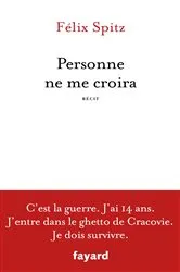 Book cover of Personne ne me croira by Unknown