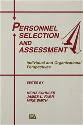 Book cover of Personnel Selection and Assessment by Heinz Schuler
