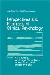 Book cover of Perspectives and Promises of Clinical Psychology by Anke Ehlers