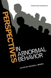 Book cover of Perspectives in Abnormal Behavior by Richard J. Morris