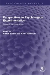 Book cover of Perspectives in Psychological Experimentation by Viktor Sarris
