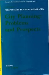Book cover of Perspectives In Urban Geography: City Planning Problems And Prospects by C. S. Yadav
