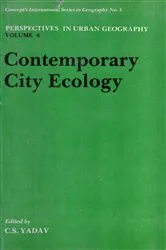 Book cover of Perspectives In Urban Geography: Contemporary City Ecology by C. S. Yadav