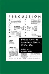 Book cover of Perspectives on American Music, 1900-1950 by Michael Saffle