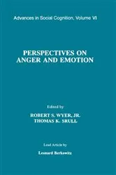 Book cover of Perspectives on Anger and Emotion by Robert S. Wyer Jr.