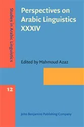 Book cover of Perspectives on Arabic Linguistics XXXIV by Mahmoud Azaz