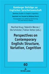 Book cover of Perspectives on Contemporary English: Structure, Variation, Cognition by Unknown