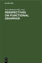 Book cover of Perspectives on Functional Grammar by Teun Hoekstra