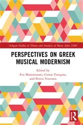 Book cover of Perspectives on Greek Musical Modernism by Eva Mantzourani