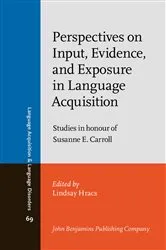 Book cover of Perspectives on Input, Evidence, and Exposure in Language Acquisition by Lindsay Hracs
