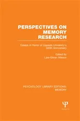 Book cover of Perspectives on Memory Research (PLE:Memory) by Lars-Goran Nilsson
