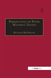 Book cover of Perspectives on Peter Maxwell Davies by Richard McGregor