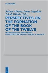 Book cover of Perspectives on the Formation of the Book of the Twelve by Rainer Albertz