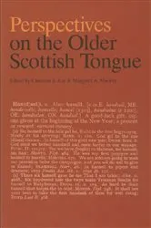Book cover of Perspectives on the Older Scottish Tongue by Christian Kay