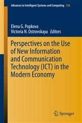 Book cover of Perspectives on the Use of New Information and Communication Technology (ICT) in the Modern Economy by Elena G. Popkova