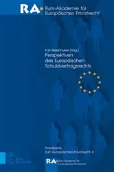 Book cover of Perspektiven des Europäischen Schuldvertragsrechts by Karl Riesenhuber