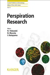 Book cover of Perspiration Research by H. Yokozeki