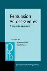 Book cover of Persuasion Across Genres by Unknown