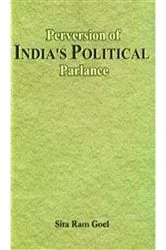 Book cover of Perversion of India's Political Parlance by Sita Ram Goel