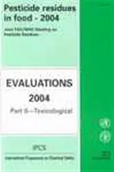 Book cover of Pesticide Residues in Food - 2004 by Unknown