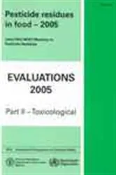 Book cover of Pesticide Residues in Food - 2005 by Food and Agriculture Organization