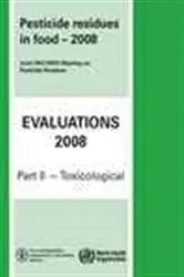 Book cover of Pesticide Residues in Food - 2008 by World Health Organization