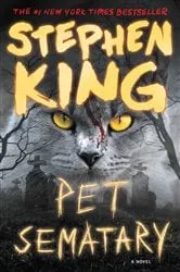 Book cover of Pet Sematary by Stephen King
