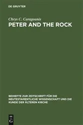 Book cover of Peter and the Rock by Chrys C. Caragounis